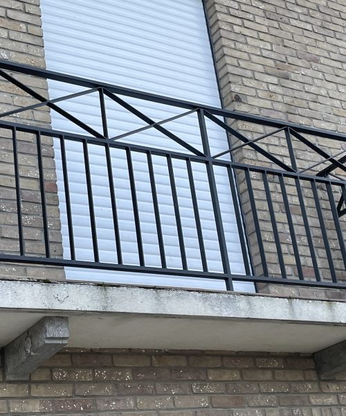 metalen railing voor buiten